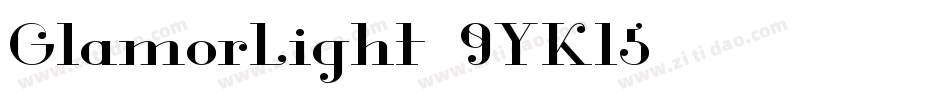 GlamorLight-9YKl5字体转换