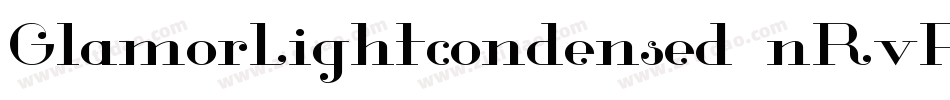 GlamorLightcondensed-nRvPM字体转换