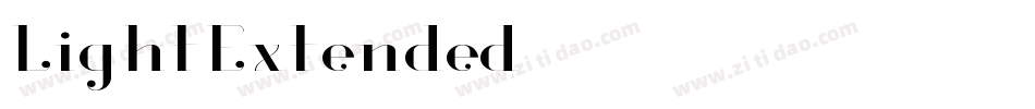 LightExtended转换器字体转换 LightExtended转换器字体转换