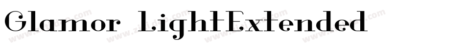 Glamor-LightExtended字体转换