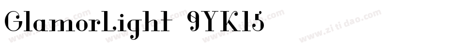 GlamorLight-9YKl5字体转换