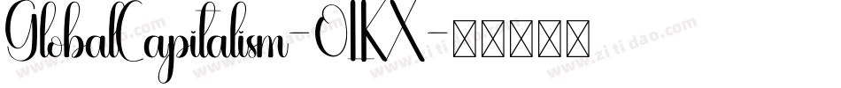 GlobalCapitalism-0LKX字体转换