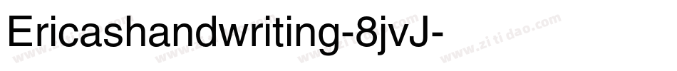 Ericashandwriting-8jvJ字体转换