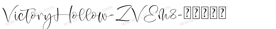 VictoryHollow-ZVEm8字体转换