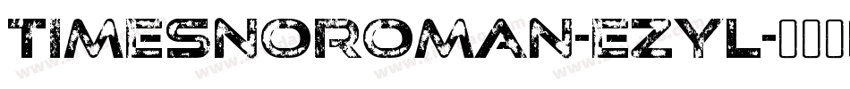Timesnoroman-eZyl字体转换