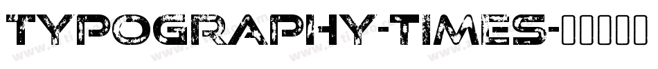 Typography-times字体转换