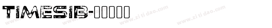 timesib字体转换