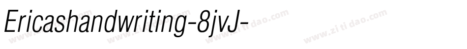 Ericashandwriting-8jvJ字体转换