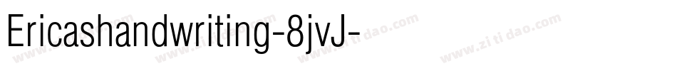 Ericashandwriting-8jvJ字体转换