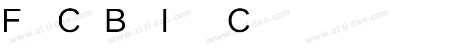 FagoCo-BoldItalicCaps字体转换