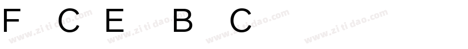FagoCo-ExtraBoldCaps字体转换