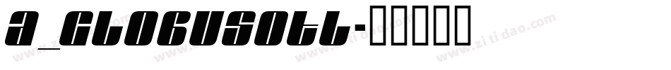 a_GlobusOtl字体转换