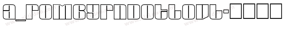 a_RombyRndOtlOvl字体转换