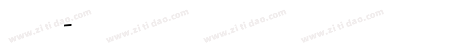Garamdni字体转换