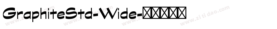 GraphiteStd-Wide字体转换