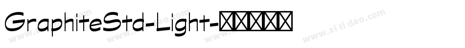 GraphiteStd-Light字体转换