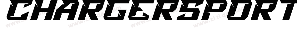 ChargerSportLightOblique-w5d8字体转换