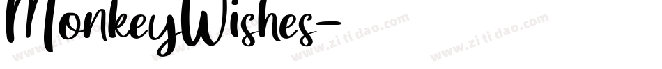 MonkeyWishes字体转换
