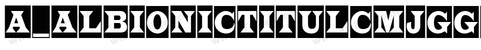 a_AlbionicTitulCmJgg字体转换