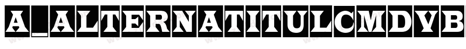 a_AlternaTitulCmDvBk字体转换