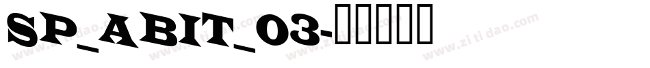 SP_Abit_03字体转换
