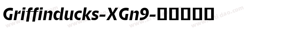 Griffinducks-XGn9字体转换