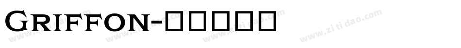 Griffon字体转换