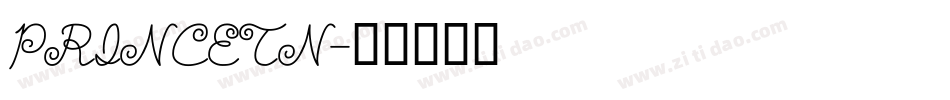 PRINCETN字体转换