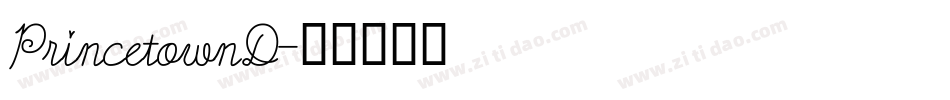 PrincetownD字体转换