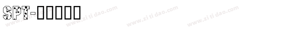 SPT字体转换