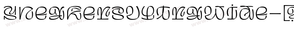 SneakersUltraWide字体转换