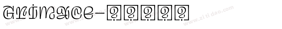 Grimace字体转换