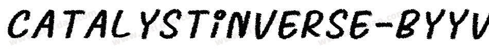 CatalystInverse-ByYV字体转换