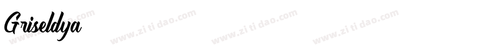Griseldya字体转换