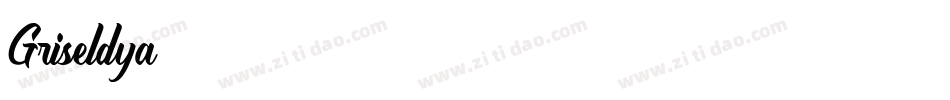 Griseldya字体转换