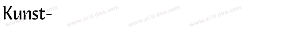 Kunst字体转换