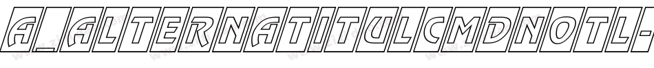 a_AlternaTitulCmDnOtl字体转换