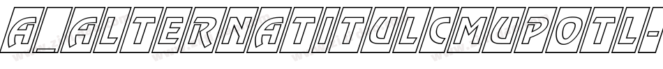 a_AlternaTitulCmUpOtl字体转换