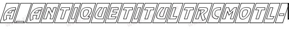 a_AntiqueTitulTrCmOtl字体转换