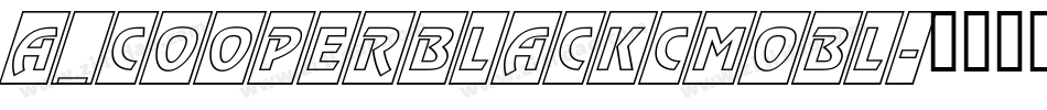 a_CooperBlackCmObl字体转换