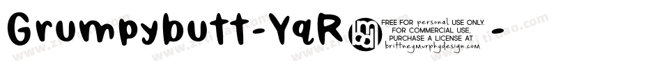 Grumpybutt-YqR8字体转换