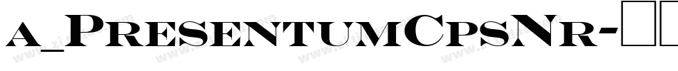 a_PresentumCpsNr字体转换