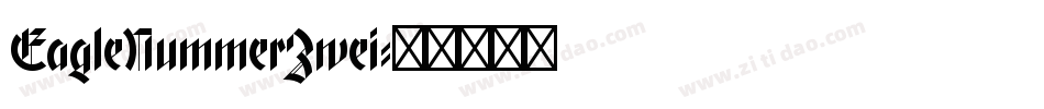EagleNummerZwei字体转换