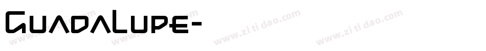 Guadalupe字体转换