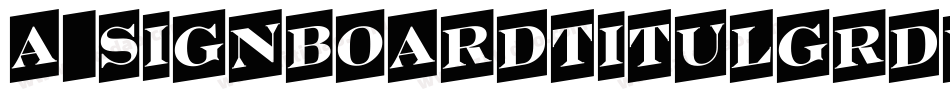 a_SignboardTitulGrdUp字体转换