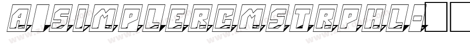a_SimplerCmStrpHl字体转换