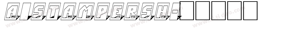 a_StamperSh字体转换