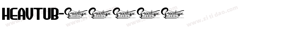 HEAVTUB字体转换