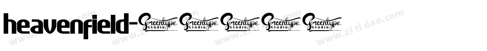 heavenfield字体转换
