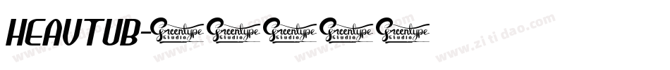 HEAVTUB字体转换